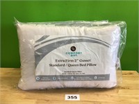 Comfort Bay Extra Firm 2” Standard Pillow lot of 2