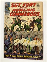 Marvel Sgt.Fury Howling Commandos No.28 1966 ++