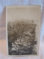 WW1 "Mass Grave" PostCard