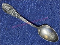 Sterling souvenir spoon "Indianapolis" 0.75-ozt