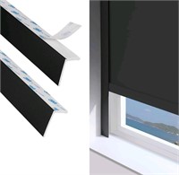 PVC Light Gap Blockers 79in Blackout