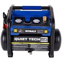 Kobalt Quiet Tech 2-gallons Portable 125 Psi