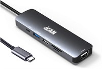 iCAN Type C HUB 6 in 1 USB Hub 3.0 Type C Adapter