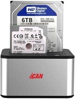 iCAN USB3.0 to SATA Dual HDD/SSD Docking station