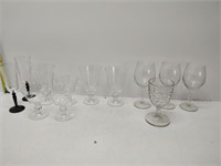 set of and other glasses