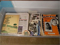 Tote of Ephemeral Items - Music Books - Newspapers