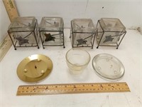 Square Glass Votive Candle Holders 4 & More