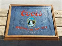 Lighted 1978 "Coors" Beer Mirror