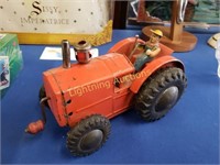 VINTAGE WIND UP TRACTOR