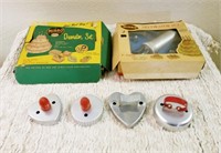 Vintage Cake Decorating Sets & Cookie Cutters