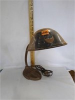 Vintage desk light,cast iron base