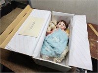 NEW Collectable SARA Hertiage Doll (procelain)