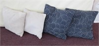 Four Throw Pillows