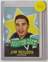 1968-69 OPC Jim Neilson Card