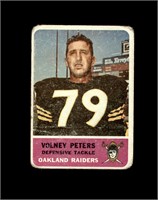 1962 Fleer #76 Volney Peters P/F to GD+