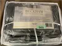 Beckham king/CalKing down alternative comforter