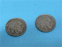 1937 and 1937D Buffalo Head Nickels