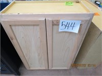 Unfinished wall cabinet 26"x35"