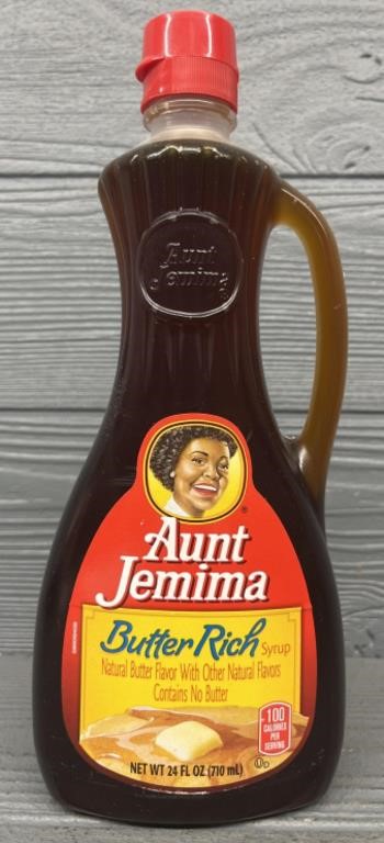 24oz Aunt Jemima Syrup Bottle- Discontinued
