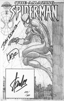 John Romita / Stan Lee Signed Print     REPRINT