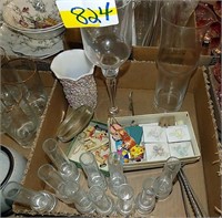 MISC.  GLASSWARE AND MORE