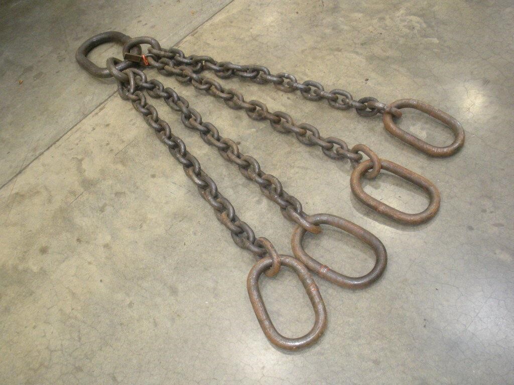 4 Leg Bridle Sling - 1 3/4 x 16 D Ring, 68 inches