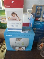 Canon compact photo printer with ink & paper