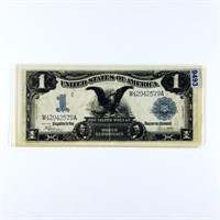 1899 Blue Seal $1 Bill LIGHTLY CIRCULATED
