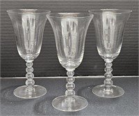 (AQ) Candlewick Boopie Water Goblets Or Wine