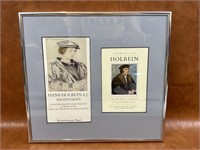 Framed and Matted Hans Holbein Prints