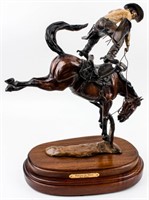 Art Bob Parks “Parting in Ways” Bronze Sculpture