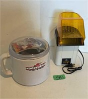 Ice cream maker and air popper