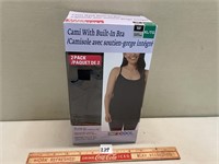 IN PACKAGE CAMI WITH BUILT-IN BRA NEW