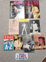 Assorted Elvis Presley memorabilia