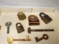 Vtg Lock and Key Collection