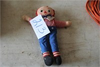1960'S RAGGEDY ANDY DOLL15"