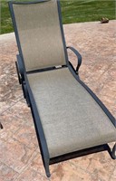 Cast Aluminum Big wheel Outdoor Lounge Chair