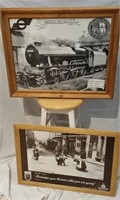 Two Large Framed Posters, Great Southern Railway