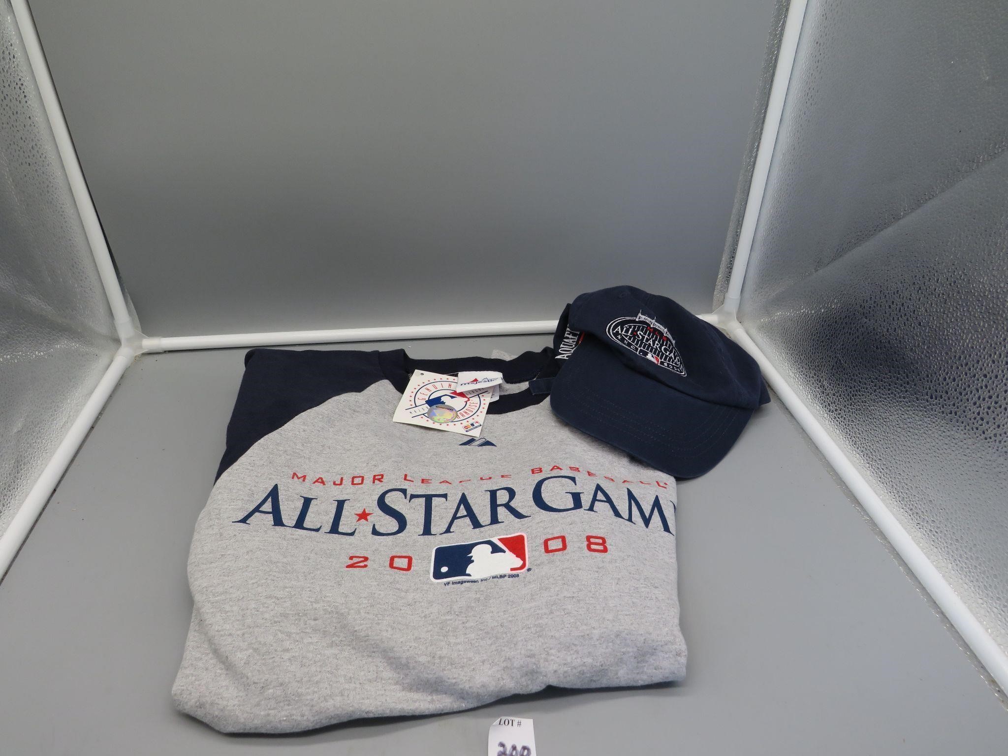 2008 MLB All Star Game Large 3 Quarter T-shirt and