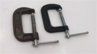 2 Clamps 3in  Husky & Unbranded