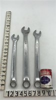 3 Large S-k Duo Wrenches Alloy Forged