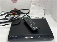 Sony DVD Player w/European Plug-Will need adapter