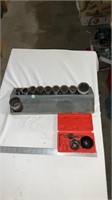 3/4  drive 1” to 1 13/16” sockets, hole saw set