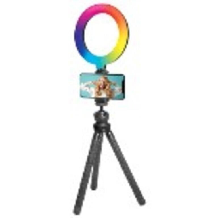 Mobifoto Mobilite Compact 6" RGB LED Ring Light