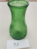 Vintage Hoosier emerald green vase