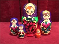 5pc Russian Nesting Doll Set