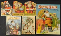 ASSORTMENT OF 6 SANTA CLAUS BOOKS