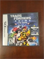 NINTENDO DS VIDEO GAME TRANSFORMERS