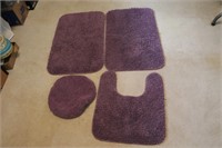 Purple Bathroom Rags