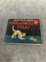 1928 Little Folks Library "Cat and Mouse Tails"